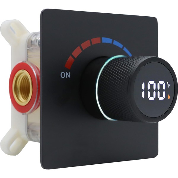 Digital Display Shower Valve Shower Valve Single Way Shower Diverter