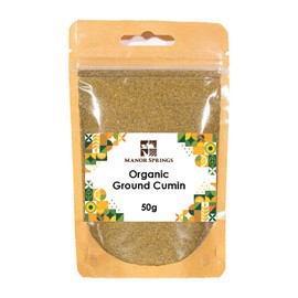 Organic Ground Cumin 50g by Manor Springs Organic