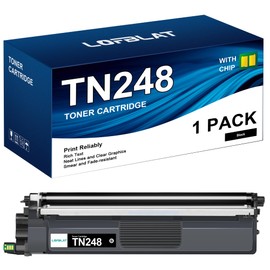 LOFBLAT TN248 Toner Black Replacement for Brother TN-248XLBK TN-248CMYK Toner for Brother MFC-L3760CDW MFC-L8390CDW HL-L3220CWE MFC-L3740CDW MFC-L3740CDWE DCP-L3560CDW DCP-L3520CDWE HL-L320CDWE