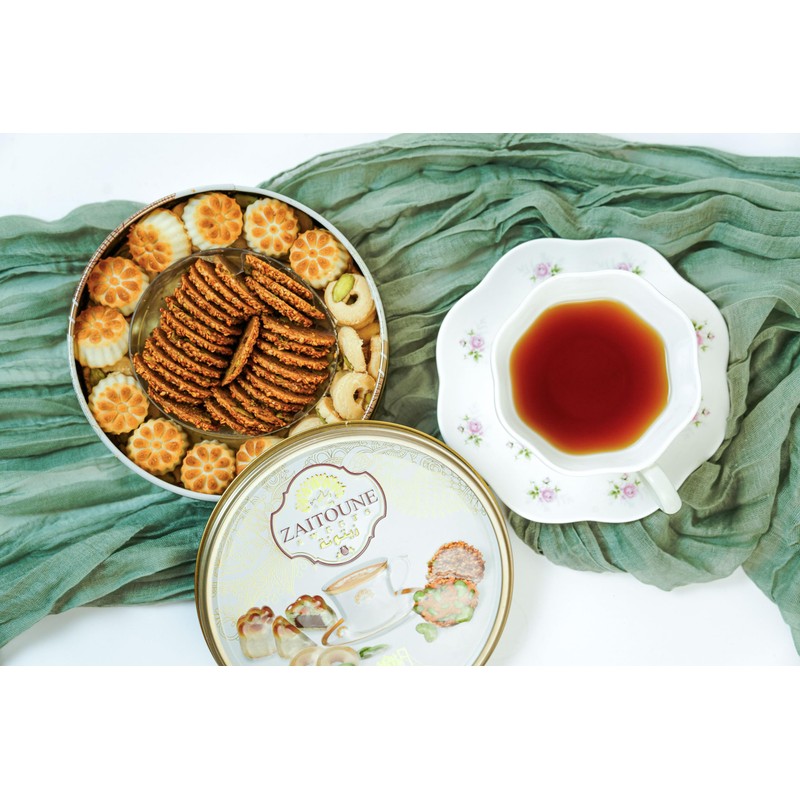 Zaitoune Premium Mini Mixed Cookies - 250 g | Bite-Sized