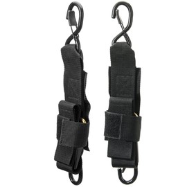 Boat Trailer Tie Down Straps for Yamaha Watercraft PWC, 2 Inch x 24 Inch Adjustable Boat Trailer Transom Straps with Hooks for Trailing, Boating & Jet Ski, Replaces SBT-TRNSM-TD-08-1 Pair