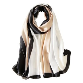 MAIRY Womens Scarves Satin Silk Scarf Shawls and Wraps Soft Oversized Lightweight Long Neckerchief for Ladies Gift - 180141