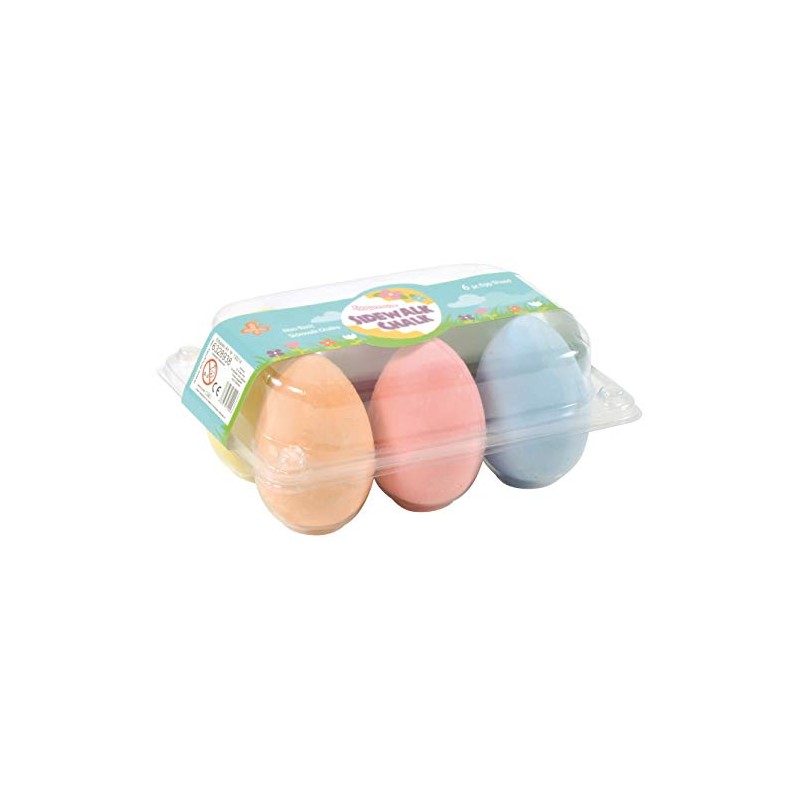 Eduplay Easter Egg Crayons, 6 Colours
