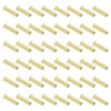 PATIKIL Brass Compression Insert, 75 Pcs 5mm OD x 3mm