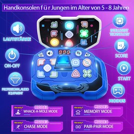 Toy from 5 6 7 8 years boys: gift children boys girls 5-10 years toy sensory pop fidget toys for children adults electronic games smart IQ games from 4-6-7-8-9-12 years