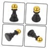 2pcs Simulated Chess Perfection Game Decorative Chess Sculpture Knight Statue