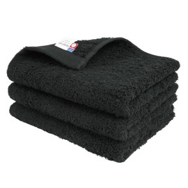 OruTa Imabari Towel Face Towel 3-Piece Set 100% Cotton Skin-friendly Absorbent Quick-drying Medium Thickness Made in Japan Hotel Air Single Living High Quality Gym Bath 13 x 33.5 inches (33 x 85 cm