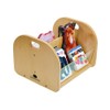 Environments Easy View Toddler Book Bin, Birch Wood, Book Display