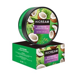 Hicream Tanning Cream,100g Skincare Accelerator for Nourished Radiance and Comfortable Body Care Cream Gel Lotions Lightweight Bright:_Coconut Cream