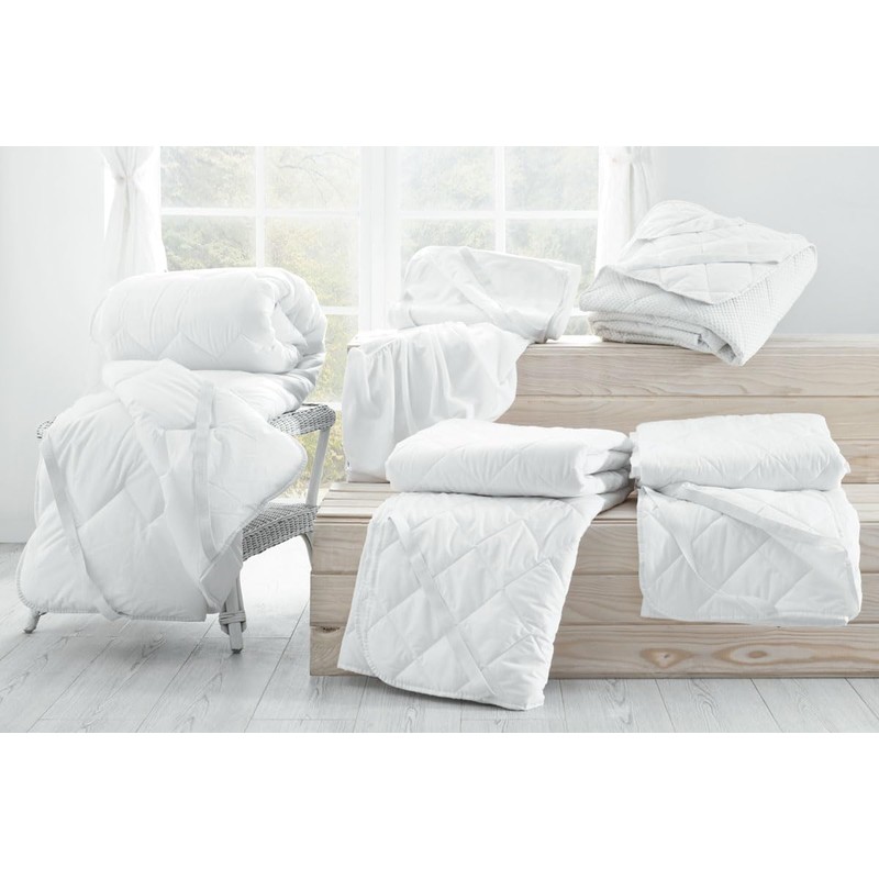 Yatas BEDDING Quilted Mattress Protector,Machine Washable and Easy Care, Superior