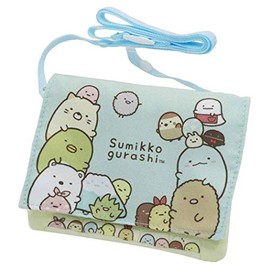 Sumikko Gurashi [Kids Pochette] Shoulder Included, Multi Pocket, Petite, Large Size, San-X
