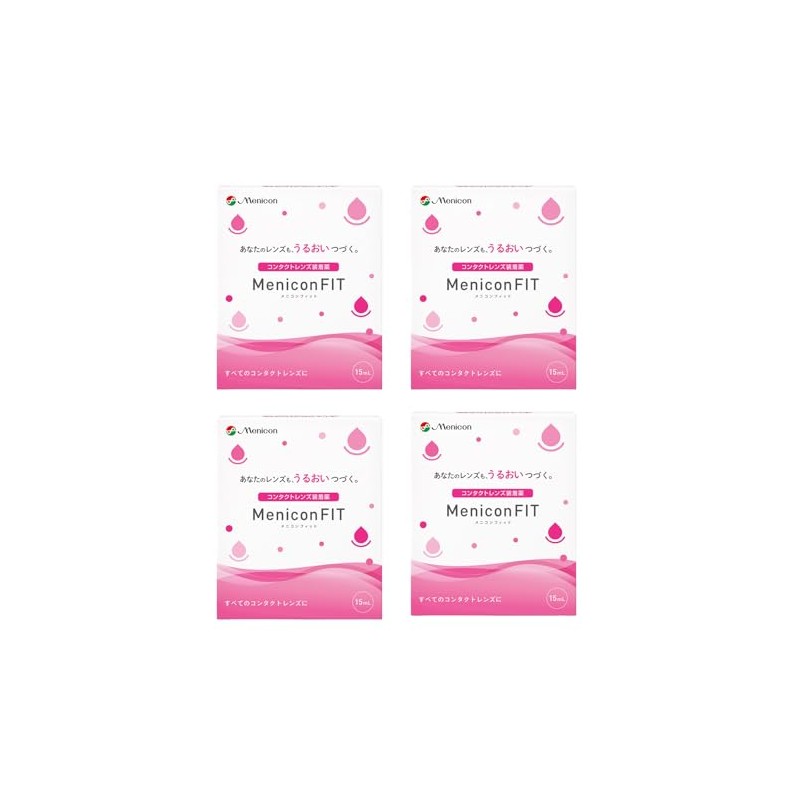 Menikon Fit 0.5 fl oz (15 ml), Set of 4,