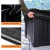 COOSOO Cubierta para caja de cubierta, impermeable, resistente, para patio,