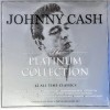JOHNNY CASH THE PLATINUM COLLECTION - WHITE VINYL 3-LP SET