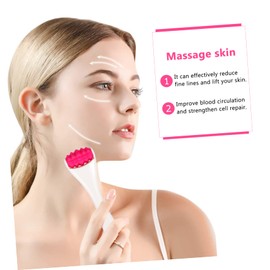 FRCOLOR 1pc Ergonomic Eye Massager Face Massage Roller Beauty Device for Blood Circulation Cell Repair