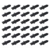 Topkidame 30pcs Double End Xmas Tree Retainer Clip Fastener 11/32"