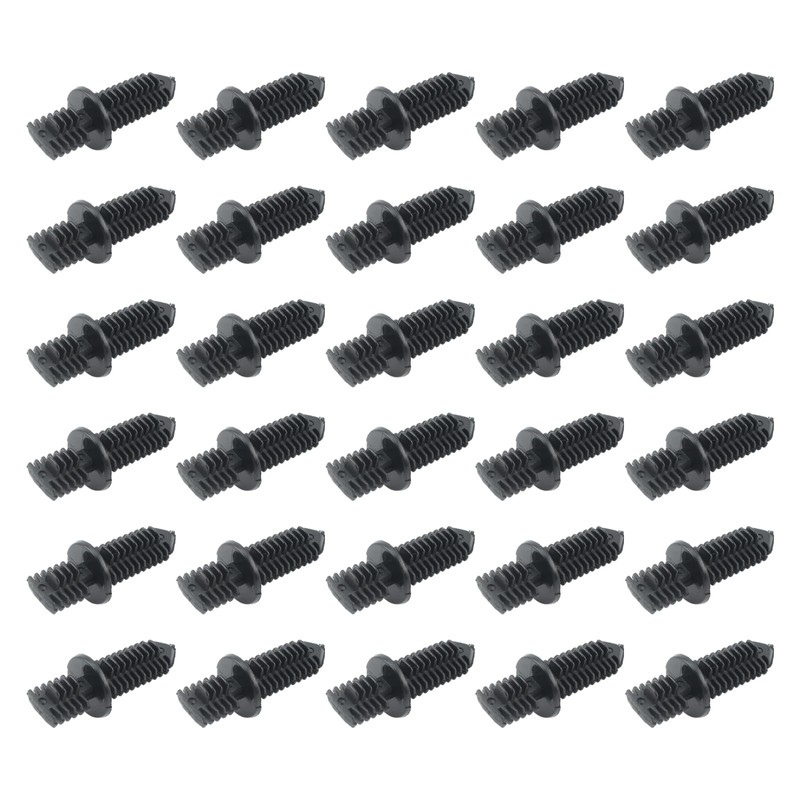 Topkidame 30pcs Double End Xmas Tree Retainer Clip Fastener 11/32"