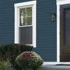 Glidden Exterior Paint + Primer: Blue/Sailor's Coat, One Coat, Flat,