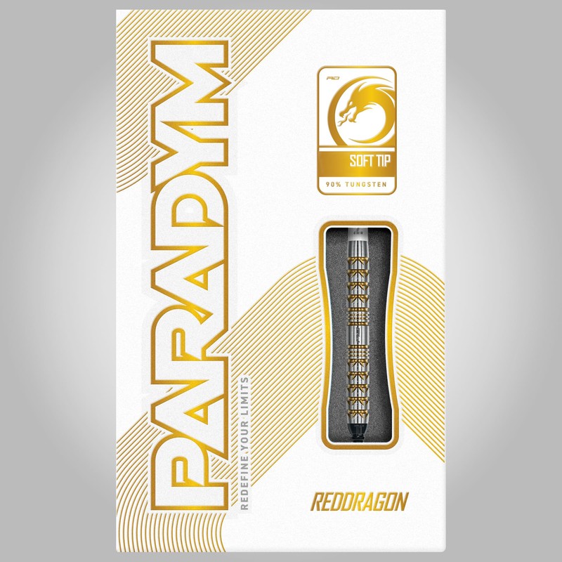 RED DRAGON Darts - Paradym Gold Series - 18g Barrel/