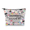 Secretary Survival Kit Secretary Gift Travel Accessories Toiletry Bag Makeup