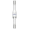 Labasics Glass Check Valve, Borosilicate Glass Check Valve with Dual