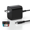 60W USB-C Charger for Steam Deck/Steam Deck OLED, Switch 2/Switch