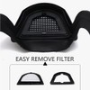 Protector Facial Completo Antivaho Transparente con Correa Ajustable Fracavi US-YXKJ-04