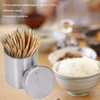 Toothpick Dispenser, Toothpick Holder, Stainless Steel, Toothpick Holder, Thickening, Toothpick,
