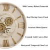 CLXEAST Mid Century Minimalist Modern Wall Clocks,24 Inch Wall Clock