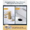 Kitchen Sink Hole Cover, 2 PCS Faucet Plate Stopper, Countertop