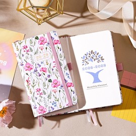 Pocket Calendar 2026-2028 - 3 Year Monthly Planner 2026-2028, January 2026 - December 2028, 6.4" x 3.8", Pocket planner with Elastic Closure