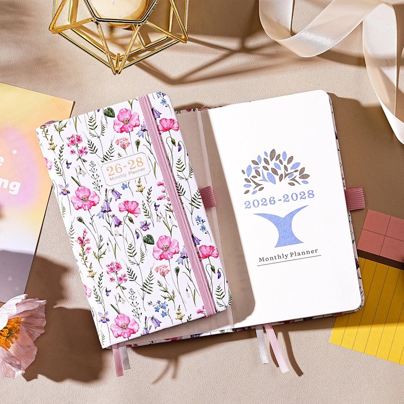 Pocket Calendar 2026-2028 - 3 Year Monthly Planner 2026-2028, January