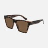 CARVE Eyewear Pheonix Sunglasses, Gloss Crystal Tortoise Frame with Brown