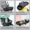 DeJivsin 3 in 1 Snack Tray for Pushchair, Pram Snack