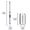 SUPRUS Electric Candle Lighter USB Type C Rechargeable Lighter Steel