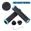 Bike Handlebar Grips, Bicycle Handlebar Grips with 2 Stretchy Aluminium