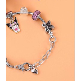Sanrio Kawaii Kuromi Adjustable Bracelet For Kids New With Box