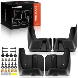 A-Premium Set of 4PCS Mud Flaps Splash Guards Mudguards Mudflaps with Hardware Kits Accessories Compatible with Subaru Outback, 2015-2019, Wagon, Front and Rear (Driver & Passenger Sides)