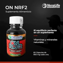 Suplementos Alimenticios a Base de Curcumina 95 L-cistena, Sulforafano y Piperina  Incluye 60 Cpsulas  Vitaminas y Minerales Naturales  VERALIFE      