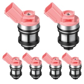 Hsingach Fuel Injectors 6Pcs Compatible with Nissan Pathfinder 1996-2000,for Frontier 1999-2004,for Quest 1996-2002,for Xterra 2000-2004,for Mercury Villager 1996-2002,3.0L,3.3L,V6,166009S200