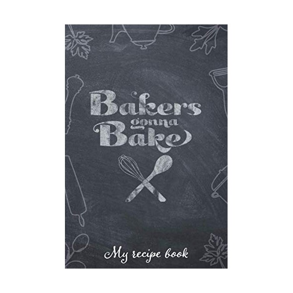 My recipe book: Cooking recipe book to write in |