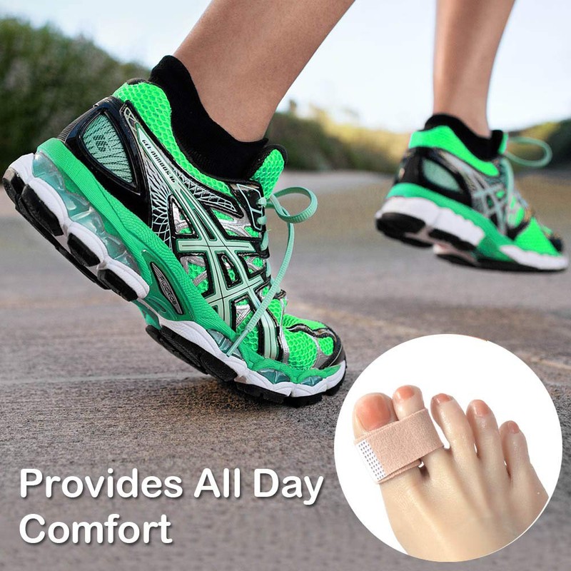 DYKOOK Lengthened Broken Toe Wraps for Your Big Toes, 8