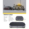 LUMENIX LED Rooftop Strobe Beacon Lights Bar w/Controller Magnetic Emergency