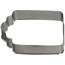 Birkmann 1010716310 Avantgarde Label Mini 6 cm X Plastic Cookie Cutters, Grey, 5 x 3 x 2 cm