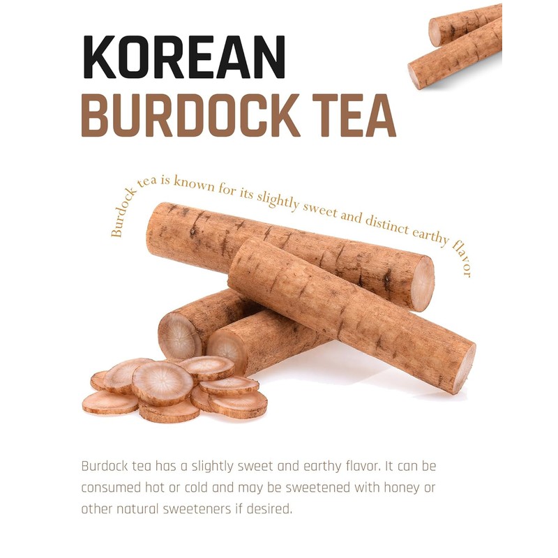 Ssanggye Burdock Tea 40 Tea Bags – Premium Korean Herbal
