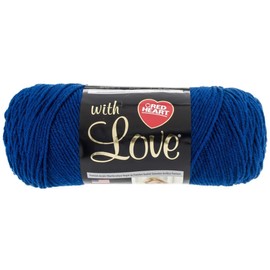 Red Heart Love Yarn-24/Pk-Peacock, 24/Pk, Peacock 24 Pack