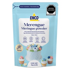 ENCO Premium Meringue Powder Vanilla Flavor: Perfect for Baking and Creative Decorating (4.4 lb)