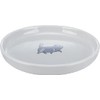Trixie Ceramic Cat Bowl, Low and Wide, 0.6 l/Diameter 23