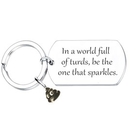 MADHAHEFU Funny Gag Gifts For Friends Coworkers Funny Keyring Inspirational Gifts For Sisters Brother Christmas Birthday Gifts Encouragement Gifts Stupid Stuff