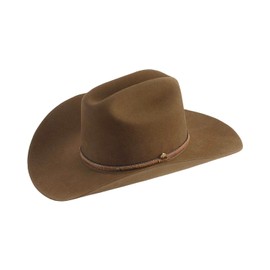 Stetson Unisex Powder River 4X Felt Cowboy Hat Mink 6 3/4